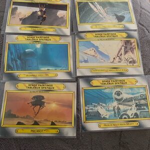 Vintage 1980Star Wars Space Paintings Collection - 13